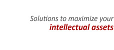 Solutions to maximize your intellectual assets